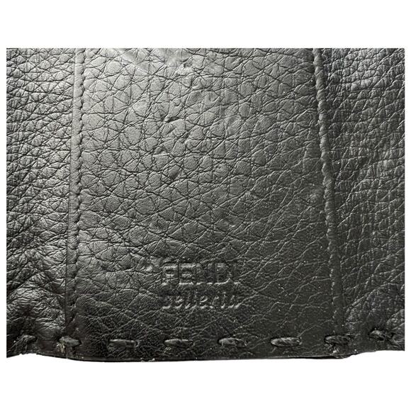 Fendi Key Ring Black Leather Holder - Picture 4 of 9